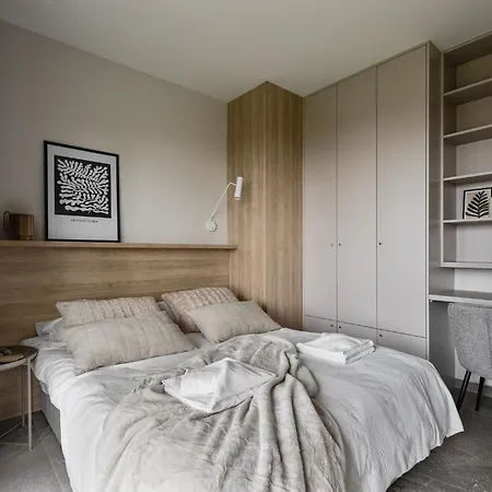 Apartment Let'S Sea - 2 Bedroom - Premium Baltic Apartment With Front Sea View Garden And Spa Access Gaski (Koszalin)