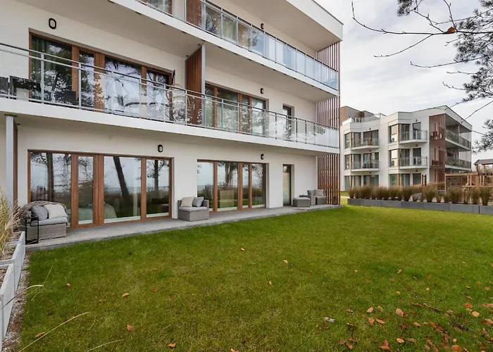 Apartamento Let's Sea - 2 Bedroom - Premium Baltic With Front Sea View Garden And Access Gąski