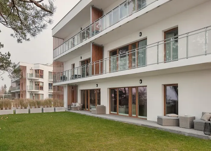 Let's Sea - 2 Bedroom - Premium Baltic With Front Sea View Garden And Access Apartamento Gąski
