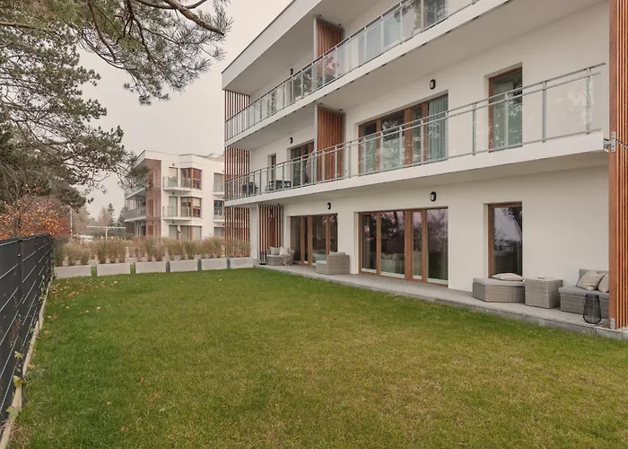 Apartamento Let's Sea - 2 Bedroom - Premium Baltic With Front Sea View Garden And Access Gąski